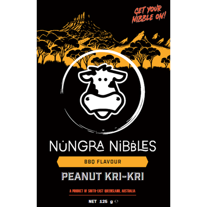 BBQ Flavour Peanut Kri Kri 125g