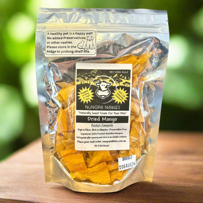 Pet Snacks - Dried Australian Mango 100g