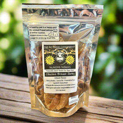 Pet Snacks - Natural Flavour Chicken Jerky 100g