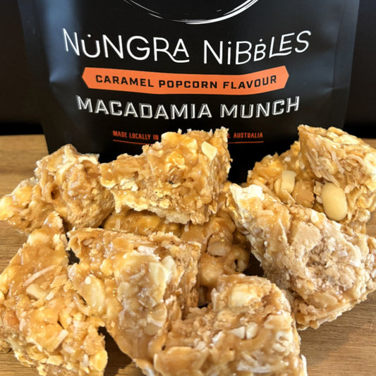 Macadamia Munch - Caramel Popcorn