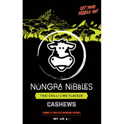 Thai Chilli Lime Flavour Cashews 125g