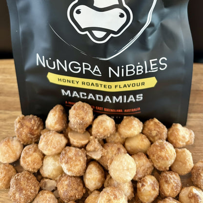 Honey Roasted Flavour Macadamias 100g