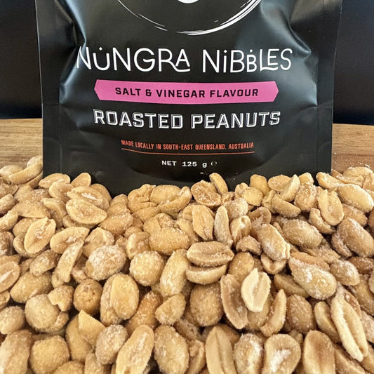 Salt & Vinegar Flavour Roasted Peanuts 125g